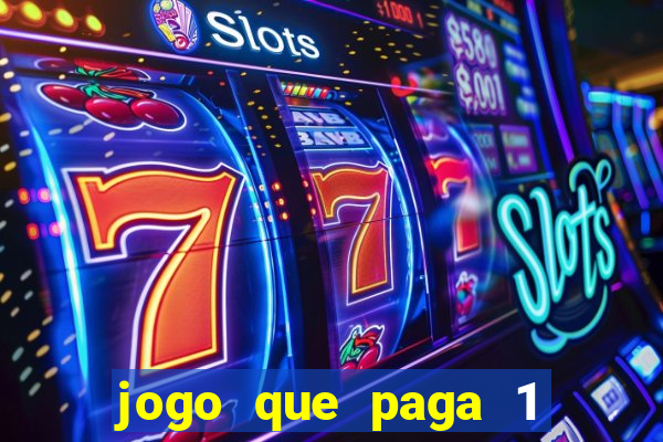 jogo que paga 1 real no pix