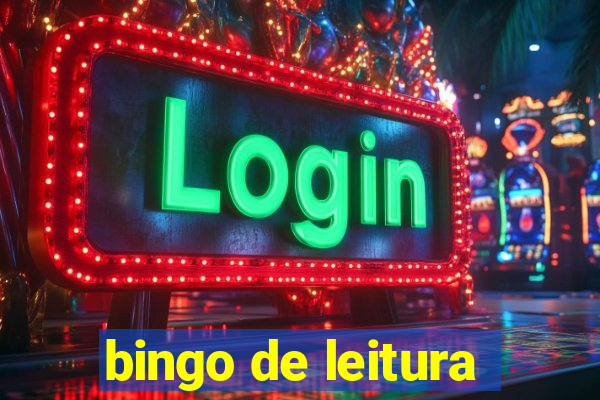 bingo de leitura