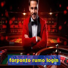 forponto rumo login