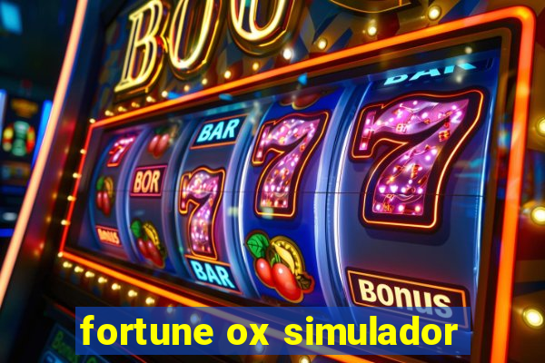 fortune ox simulador